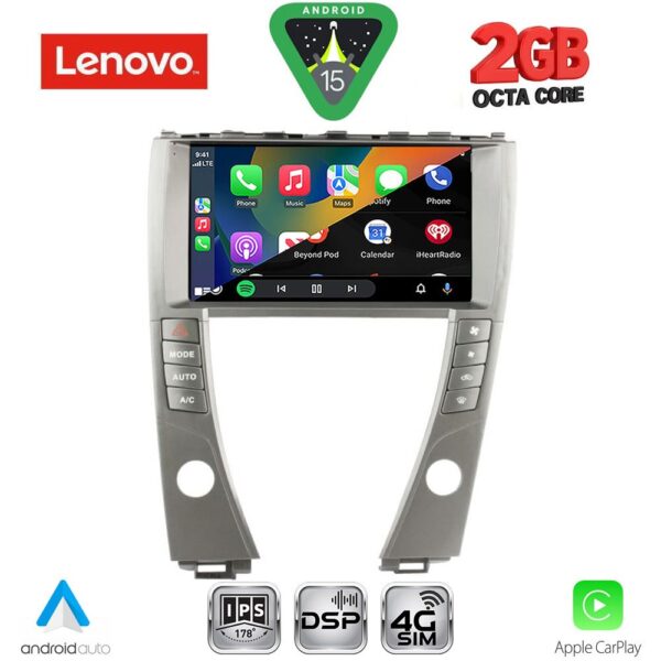 LENOVO LVF 5342B_CPA (9inc) MULTIMEDIA TABLET for LEXUS ES mod. 2006-2013 - Image 2