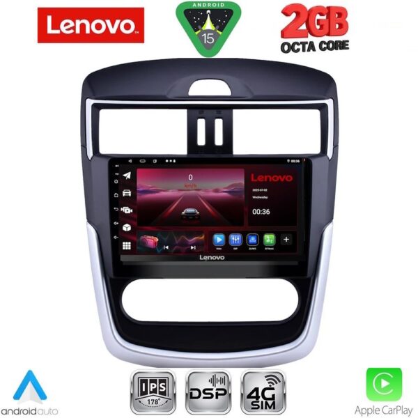 LENOVO LVF 5465B CL_CPA (9inc) MULTIMEDIA TABLET for NISSAN TIIDA mod. 2013-2023 with CLIMA - Image 1