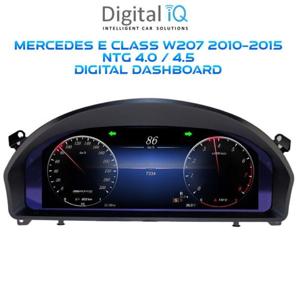 DIGITAL IQ DGU 993_DC (12.3in) DIGITAL INSTRUMENT CLUSTER for MERCEDES E CLASS (W207) mod. 2010-2015 (NTG 4.0/4.5) - Image 1