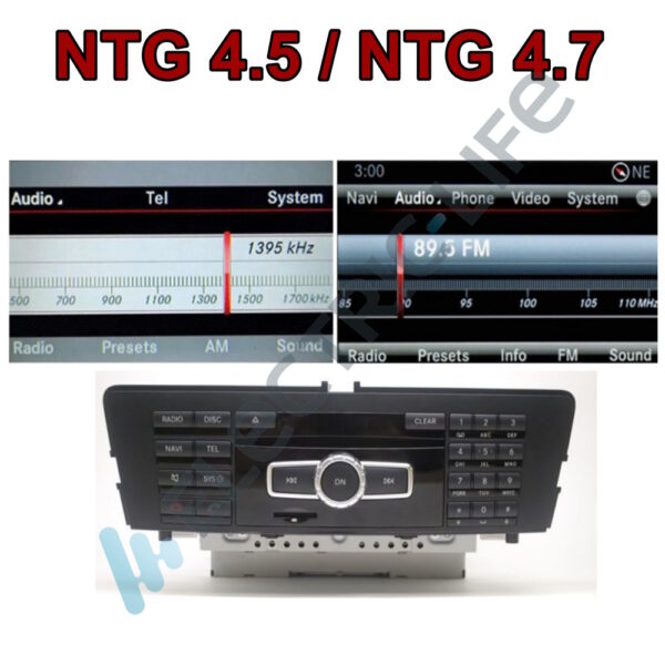 LM Digital - LM KH4 337 N45 Οθόνη OEM Multimedia Αυτοκινήτου για Mercedes A Class/ CLA Class (W176) 2013 > 2017 (CarPlay/AndroidAuto/BT/GPS/WIFI/GPRS) - Image 2