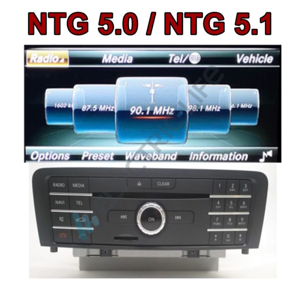LM Digital - LM G509M9 RO Οθόνη OEM Multimedia Αυτοκινήτου για MERCEDES A CLASS (W176),CLA (C117),GLA (X156), G CLASS (W460) 2015 > 2017 (CarPlay/AndroidAuto/BT/GPS/WIFI/GPRS) - Image 4