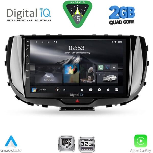 DIGITAL IQ RSD 1322_CPA (9inc) MULTIMEDIA TABLET for KIA SOUL mod. 2019+ - Image 1