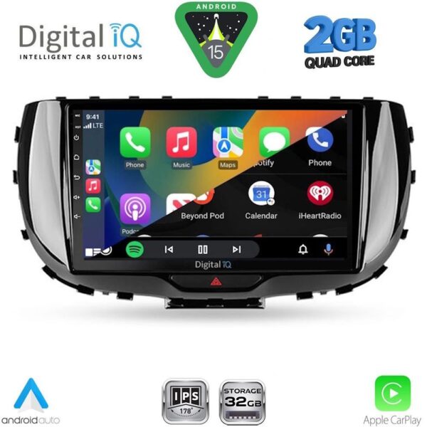 DIGITAL IQ RSD 1322_CPA (9inc) MULTIMEDIA TABLET for KIA SOUL mod. 2019+ - Image 2