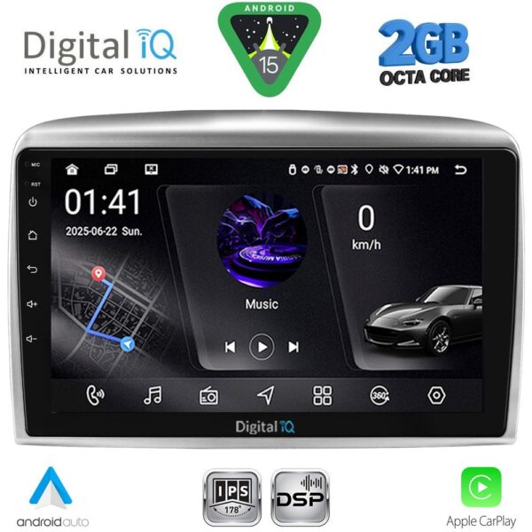 DIGITAL IQ RSF 4333_CPA (9inc) MULTIMEDIA TABLET for LANCIA YPSILON mod. 2006-2011 - Image 1