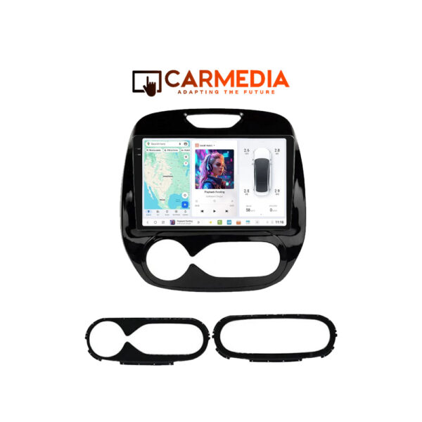 CARMEDIA CMDU12095-7 PRO PLUS TABLET 9.5'' OEM RENAULT CAPTUR 2013-2019 A/C - CLIMA - Image 1