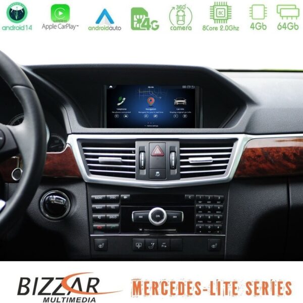 Bizzar OEM Mercedes E Class (W212) NTG5 Android14 8Core (4+64GB) Navigation Multimedia 7" (OEM Style) - Image 1