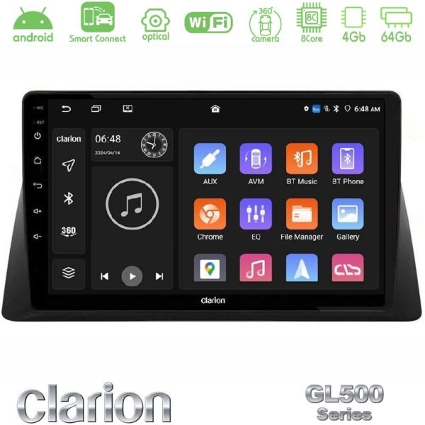 Clarion GL500 Series 8Core Android ClarionOS 4+64GB Honda WR-V 2024-> Navigation Multimedia Tablet 10" - Image 1