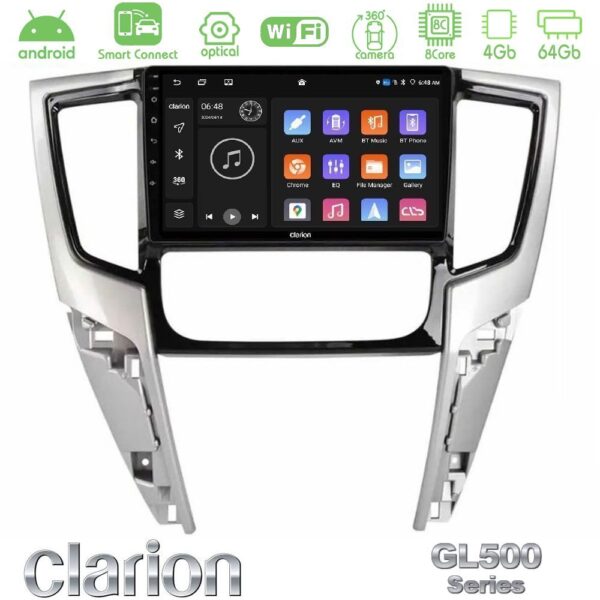 Clarion GL500 Series 8Core Android ClarionOS 4+64GB Mitsubishi L200 2019-2023 Navigation Multimedia Tablet 9" - Image 1