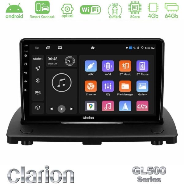 Clarion GL500 Series 8Core Android ClarionOS 4+64GB Volvo XC90 2006-2014 Navigation Multimedia Tablet 9" - Image 1