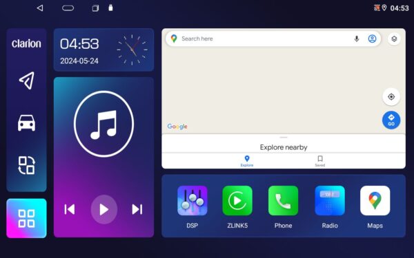 CLARION GL72520 Οθόνη OEM Multimedia Αυτοκινήτου για DAIHATSU TERIOS 2007> 2018 (CarPlay/AndroidAuto/BT/GPS/WIFI/GPRS) - Image 7