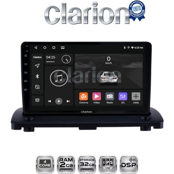 CLARION GL31385 Οθόνη OEM Multimedia Αυτοκινήτου για Volvo XC90 2002 > 2014 (CarPlay/AndroidAuto/BT/GPS/WIFI) - Image 1