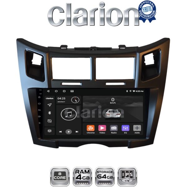 CLARION GL53085B Οθόνη OEM Multimedia Αυτοκινήτου για 9 (CarPlay/AndroidAuto/BT/GPS/WIFI/GPRS) - Image 1
