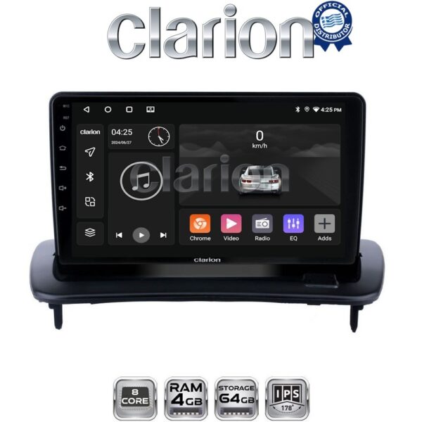 CLARION GL53387 Οθόνη OEM Multimedia Αυτοκινήτου για 9 (CarPlay/AndroidAuto/BT/GPS/WIFI/GPRS) - Image 1