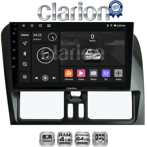 CLARION GL53390 Οθόνη OEM Multimedia Αυτοκινήτου για 9 (CarPlay/AndroidAuto/BT/GPS/WIFI/GPRS) - Image 1