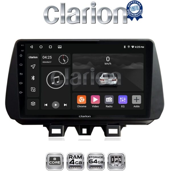 CLARION GL52555 Οθόνη OEM Multimedia Αυτοκινήτου για 9 (CarPlay/AndroidAuto/BT/GPS/WIFI) - Image 1