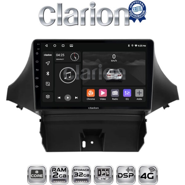 CLARION GL71710 Οθόνη OEM Multimedia Αυτοκινήτου για Chevrolet Orlando 2009 > 2012 (CarPlay/AndroidAuto/BT/GPS/WIFI) - Image 1