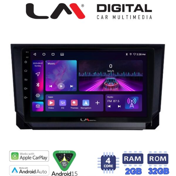 LM Digital - LM ZA4391 GPS Οθόνη OEM Multimedia Αυτοκινήτου για Mazda CX9 2006 > 2013 (CarPlay/AndroidAuto/BT/GPS/WIFI) - Image 1