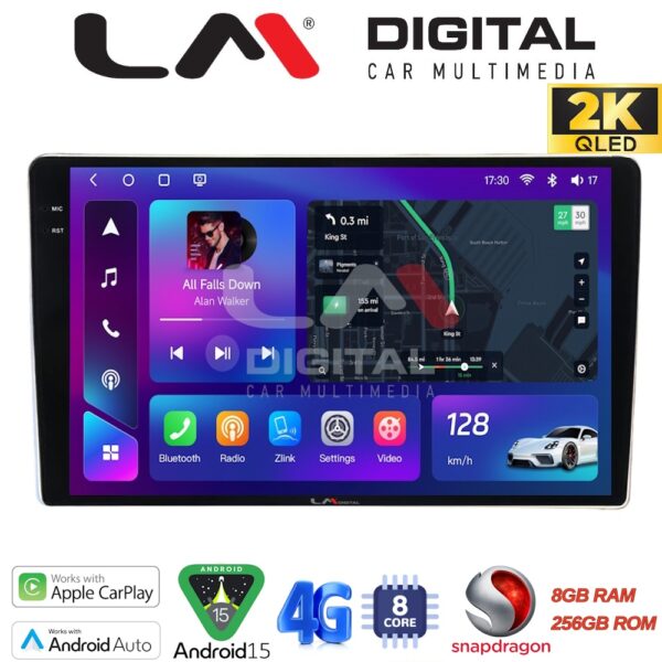 LM Digital - LM ZQ8566B GPS Οθόνη OEM Multimedia Αυτοκινήτου για Toyota ProAce 2013 > 2016Citroen C2 2003 > 2009Citroen C3 2001 > 2010Citroen Jumpy 2007 > 2016Citroen Berlingo 2008 > 2019Peugeot 307 2001 > 2008Peugeot Expert 2008 & - Image 1