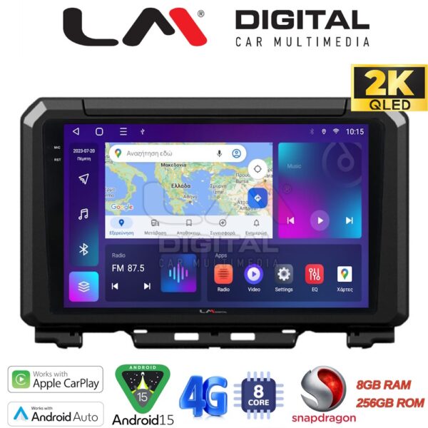 LM Digital - LM ZQ8570 GPS Οθόνη OEM Multimedia Αυτοκινήτου για Suzuki Jimny 2018 > (CarPlay/AndroidAuto/BT/GPS/WIFI/GPRS) - Image 1
