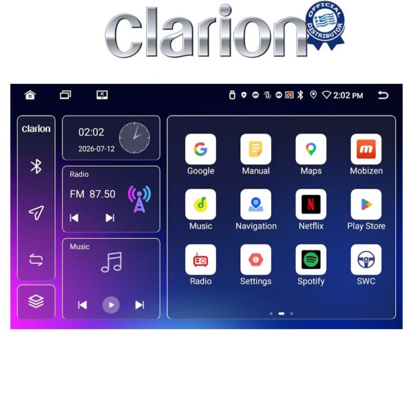 CLARION GL53260 Οθόνη OEM Multimedia Αυτοκινήτου για Hyundai Sonata 2000 > 2006 (CarPlay/AndroidAuto/BT/GPS/WIFI/GPRS) - Image 3