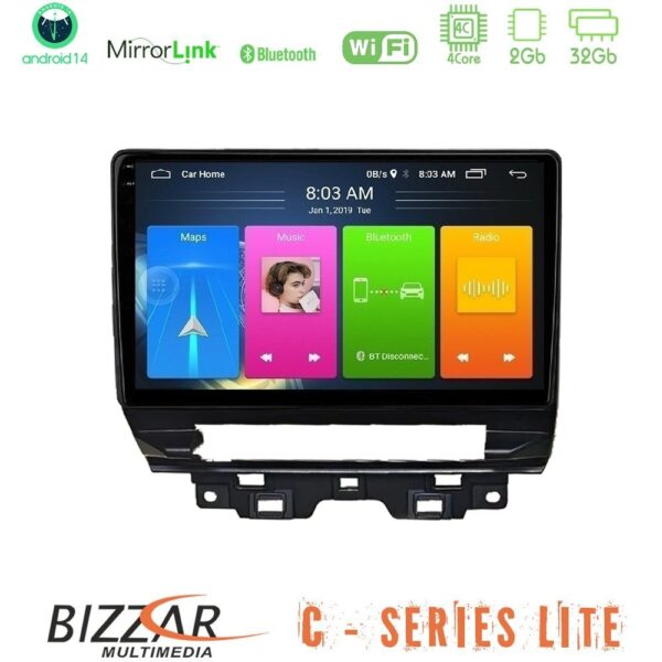 Bizzar C Series Lite 4Core Android14 2+32GB  Renault Trafic 2022-> Navigation Multimedia Tablet 10" - Image 1