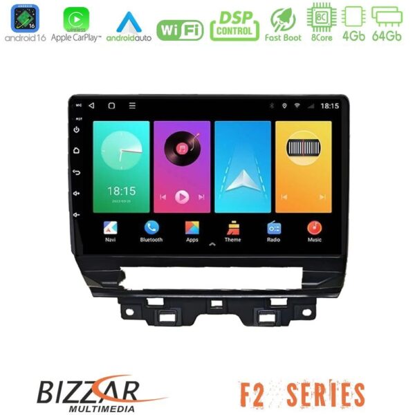 Bizzar F2 Series 8Core Android16 4+64GB Renault Trafic 2022-> Navigation Multimedia Tablet 10" - Image 1