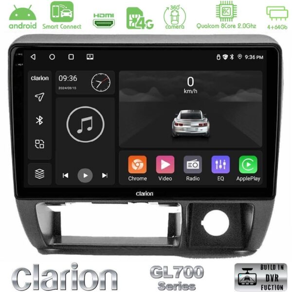 Clarion GL700 QUALCOMM Series 8Core Android ClarionOS 4+64GB Suzuki Jimny 1998-2005 Navigation Multimedia Tablet 9" Με Carplay & Android Auto - Image 1